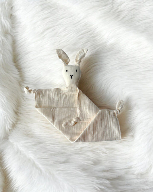Luna Bunny Signature Comforter ( Ivory White )